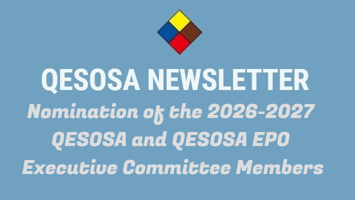 Nomination of the 2026-2027 QESOSA and QESOSA EPO Executive Committee Members