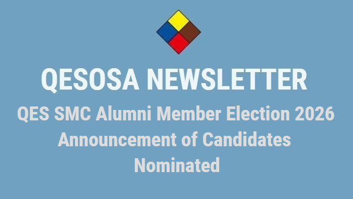 QES SMC Alumni Member Election 2026 Announcement of Candidates Nominated