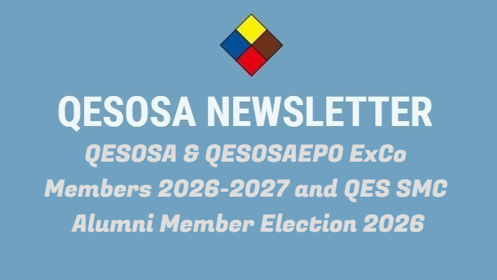 QESOSA & QESOSAEPO ExCo Members 2026-2027 and QES SMC Alumni Member Election 2026
